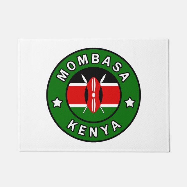 Mombasa Kenya Fußmatte (Vorderseite)