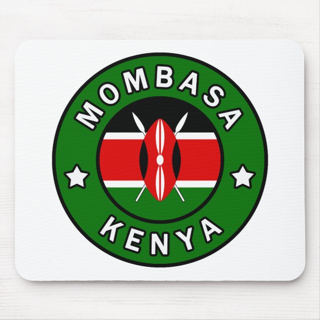 Mombasa Kenya Mousepad (Vorne)