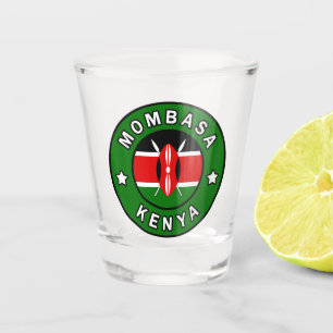 Mombasa Kenya Schnapsglas