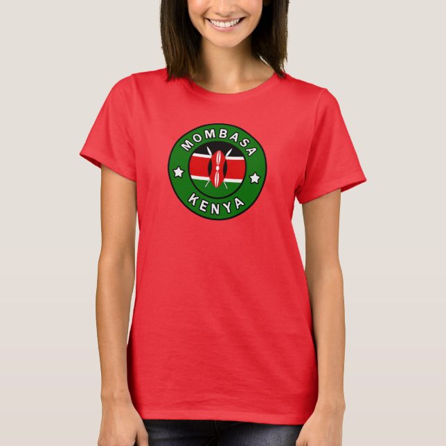 Mombasa Kenya T-Shirt (Vorderseite)