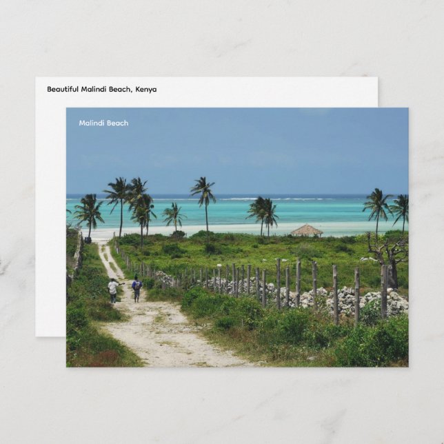 Mombasa Postcard Postkarte (Vorne/Hinten)