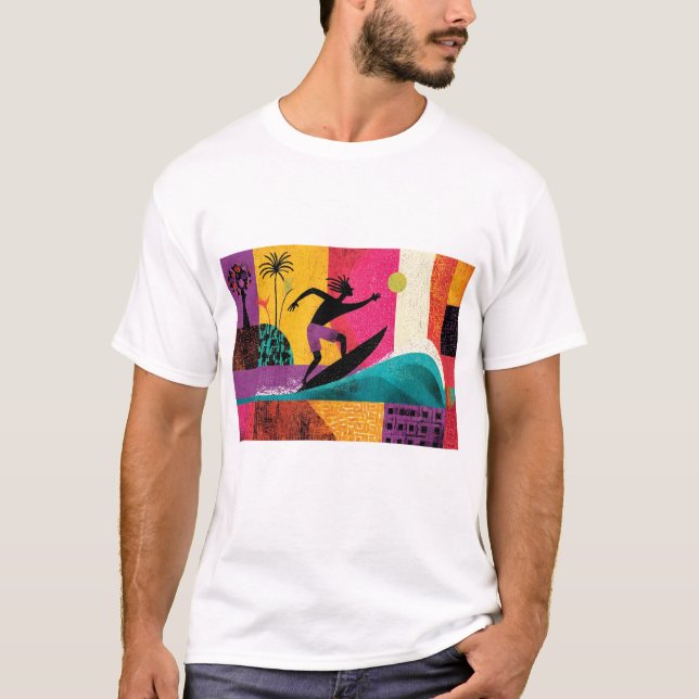 Mombasa Surfer T-Shirt (Vorderseite)