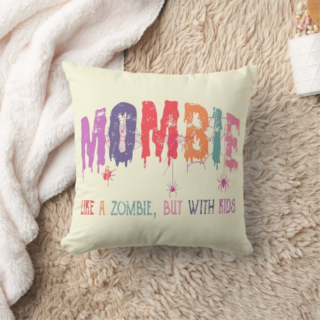 Mombie - Wie ein Zombie, aber mit Kids Kissen (Decke)