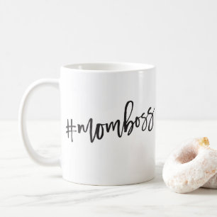 #MOMBOSS lässiges, Skript-Zitat Kaffeetasse