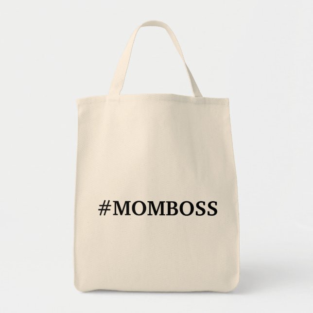 #MomBoss Taschen-Tasche Tragetasche (Vorne)