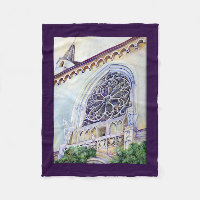 Moment in Budapest Fleecedecke (Vorderseite)