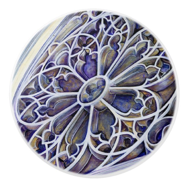 Moment in Budapest Keramikknauf (Vorderseite)