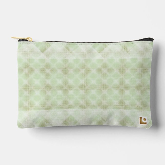 Moment Japanischer Pouch - Yomogizome Zubehörtasche (Vorderseite)