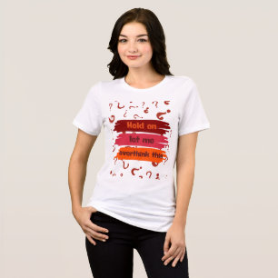Moment Lass mir, das zu überdenken Tri-Blend Shirt
