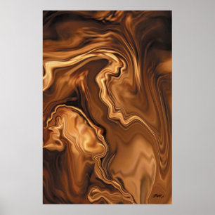 Moment vor dem Kuss Poster