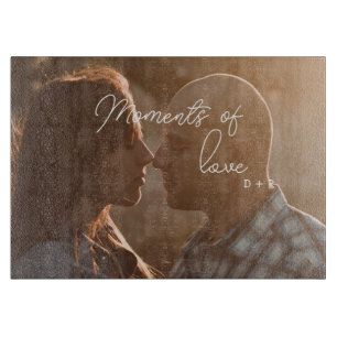 Momente der Liebe, Ehepaar in der Liebe Schneidebrett