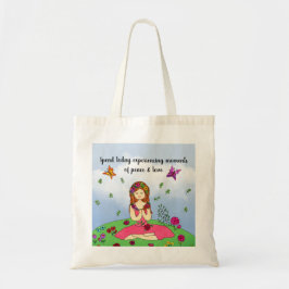Momente des Friedens und der Liebe Tote Tasche