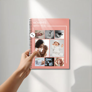 „Momente mit Dir“-Notizbuch für Mama Notizbuch