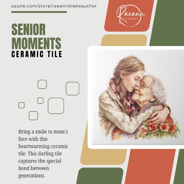 Momente Muttertag / Tag der Keramik Fliese (Von Creator hochgeladen)