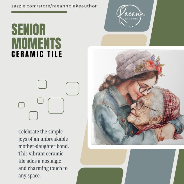 Momente Muttertag / Tag der Keramik Fliese (Von Creator hochgeladen)