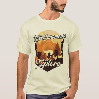 Momente sammeln und erkunden T-Shirt