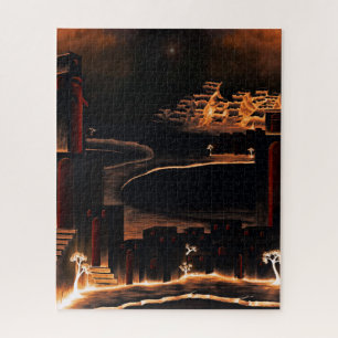 "Moments After" - geheimnisvolle kryptische Kunst.