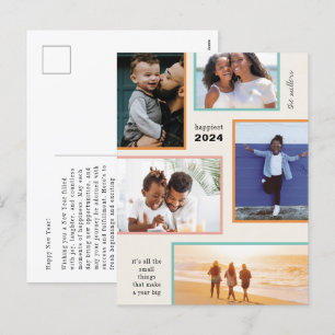 Moments colorés Carte postale photo de vacances