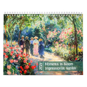 Moments en fleurs – Calendrier de jardin impressio