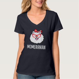 Momeranian Funny Spitz Mama Niedlich Pommern T-Shirt