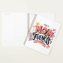 Momfulness achtsame Mutterschaft-Typografie