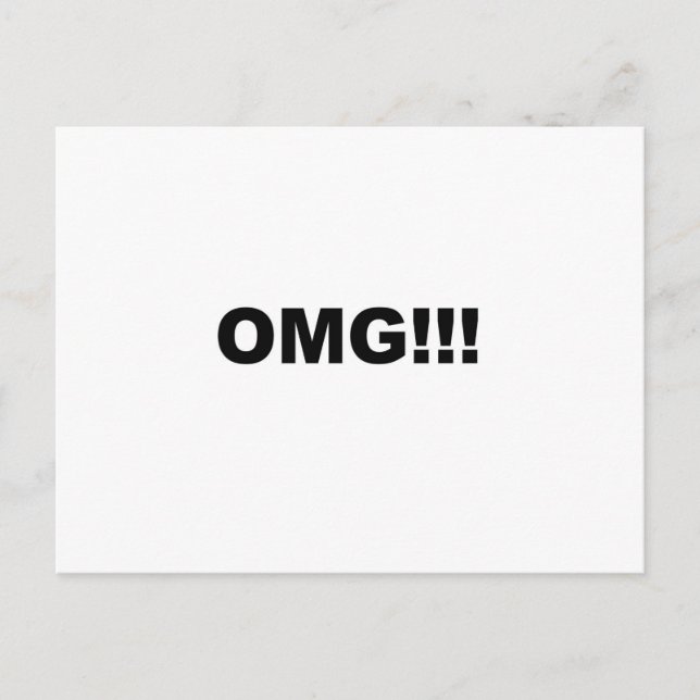 MOMG!! POSTKARTE (Vorderseite)