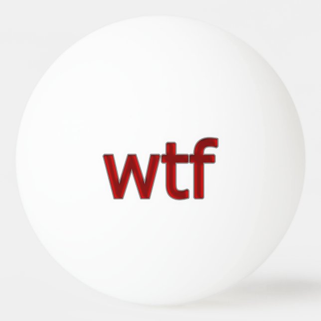 MOMG! TISCHTENNISBALL (Vorderseite)