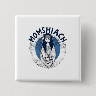 Momhiach Juden Hanukkah 2025 Mama Juden Button