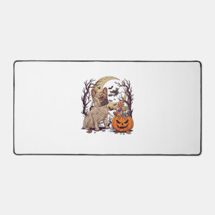 Momie d'Halloween Bouledogue Français Citrouille B