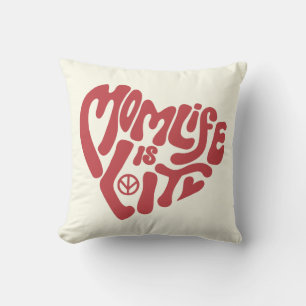 Momlife is Lit Funny Mütter Mama Day Kissen
