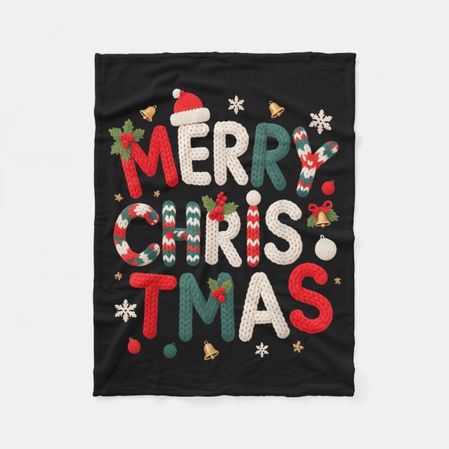 Momma Farm Cow Birthday Boy Matching Family Party  Fleecedecke (Vorderseite)