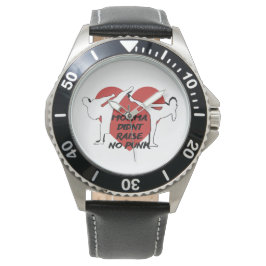 Momma hob keinen Punk auf Armbanduhr