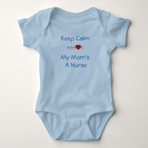 Momma Krankenschwester Baby Strampler