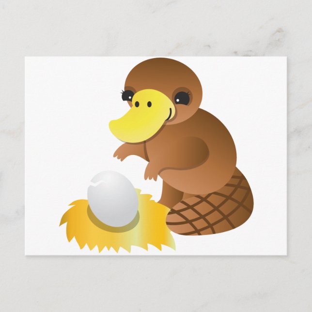 MOMMA platypus Postkarte (Vorderseite)