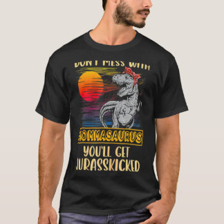 Momma Rex Dinosaurs Mommy Saurus T-Shirt