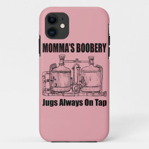 Mommas Boobery Jugs immer Gestochen Case-Mate iPhone Hülle