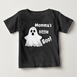 Mommas kleiner Boo-Geist-Baby-T - Shirt