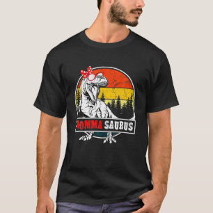 Mommasaurus Dinosaur Funny Momma Saurus Familie T-Shirt