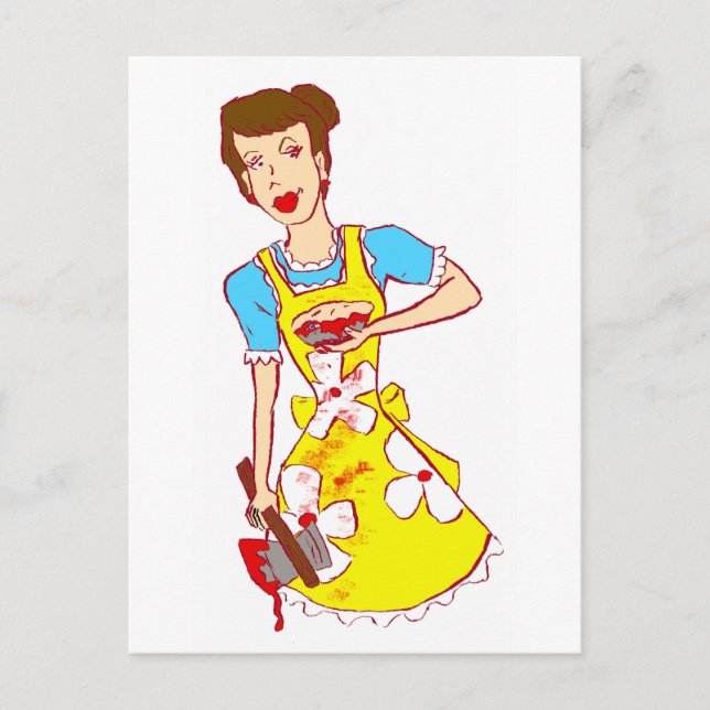 Mommie Dearest Postkarte (Vorderseite)