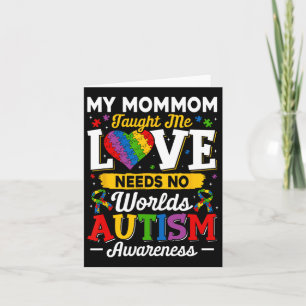 Mommom lehrte mir Liebe braucht keine Worte für ei Karte