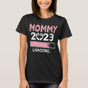 Mommy 2023: Die sonnige Junge Mutter der Zukunft T-Shirt