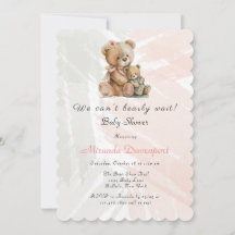 Mommy and Me Teddy Bear Baby Shower