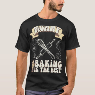 Mommy Baking ist das Beste für Baker Mama Retro Ni T-Shirt