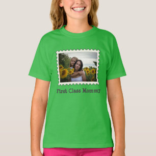 Mommy Best-Mama-Foto der ersten Klasse T-Shirt