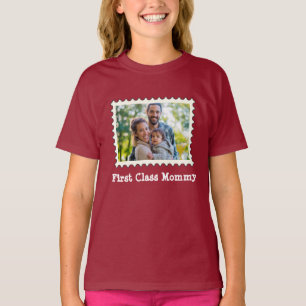 Mommy Best-Mama-Foto der ersten Klasse T-Shirt