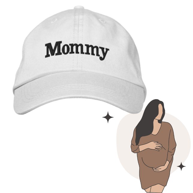 Mommy Bestickte Baseballkappe (Von Creator hochgeladen)