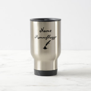 Mommy Blogger personalisiertes Design Reisebecher