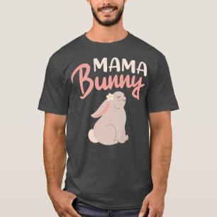 Mommy Bunny 2022 Epectant Mutter Schwangerschaft T-Shirt