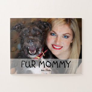 Mommy Custom Foto Wuv You dog