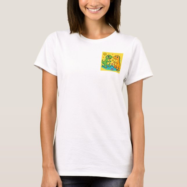 Mommy Dinosaur T - Shirt (Vorderseite)